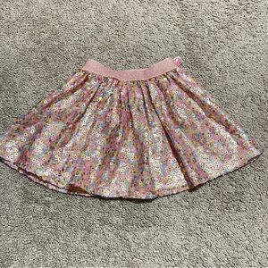 Betsey Floral Sequin Skirt